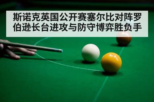斯诺克英国公开赛塞尔比对阵罗伯逊长台进攻与防守博弈胜负手（Bwin）